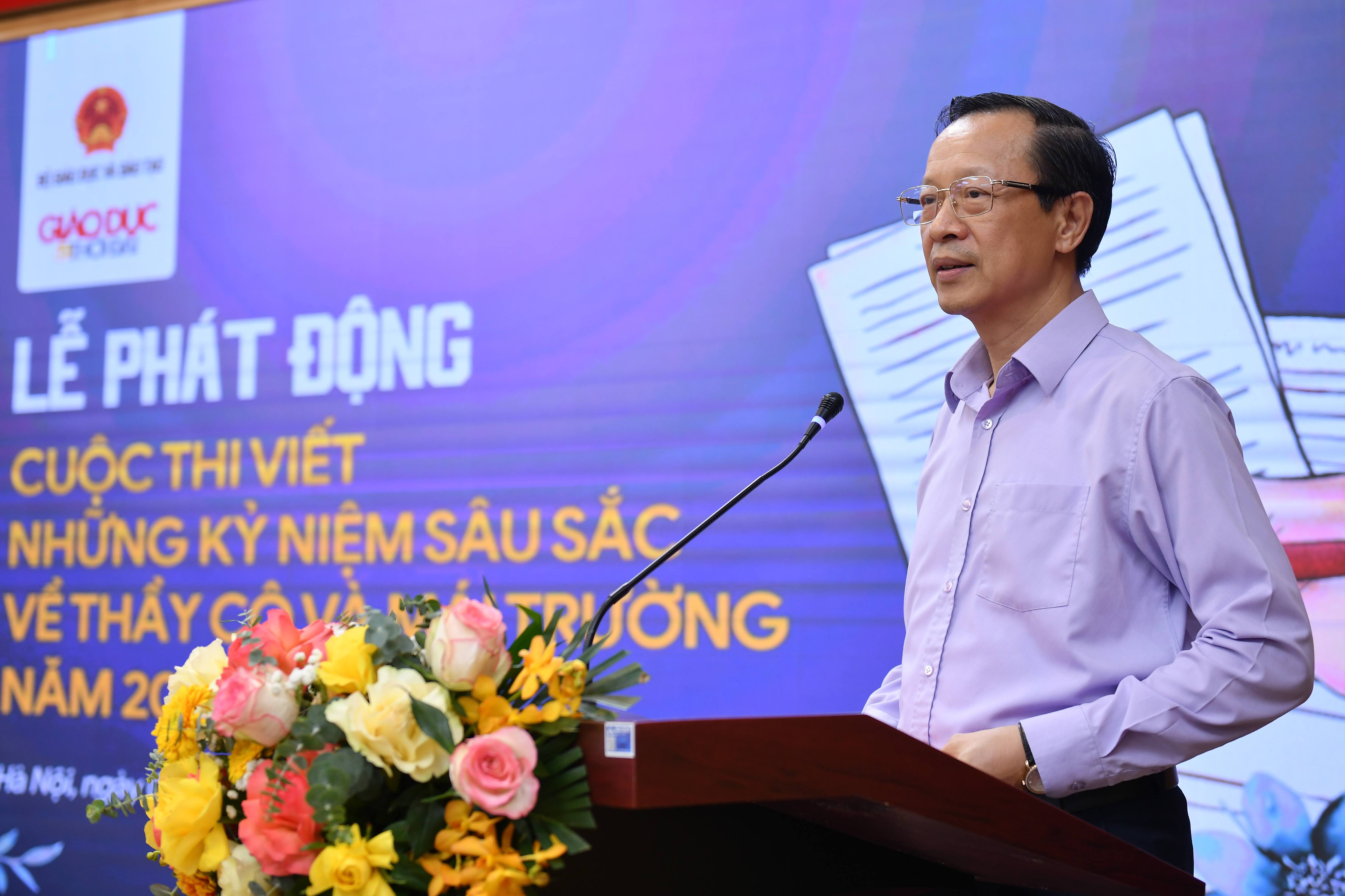 Phát động cuộc thi ‘Những kỷ niệm sâu sắc về thầy cô và mái trường’ năm 2023