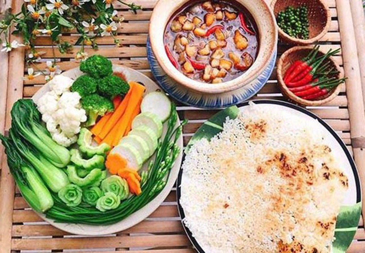 Cách làm cơm cháy kho quẹt giòn tan, đơn giản tại nhà