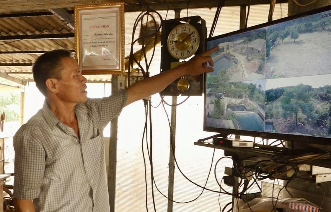 Mô hình trang trại tổng hợp của cựu chiến binh Nguyễn Tiến Lục