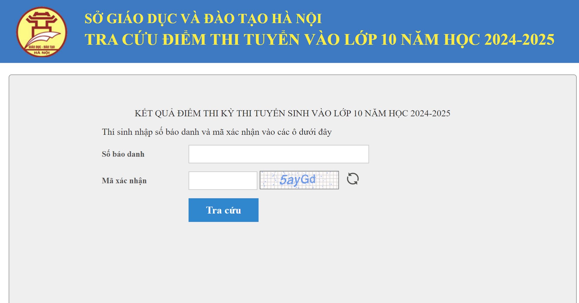 Hà Nội công bố điểm thi vào lớp 10 THPT năm học 2024