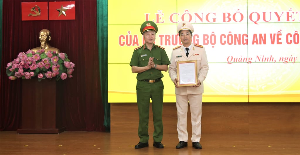 Tỉnh Quảng Ninh có giám đốc công an mới